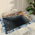 thumbnail image 1 of Uuiauoio 3D Optical Illusion Rug Non Slip 3D Carpet Bottomless Hole Optical Illusion Area Rug Floor Mat for Use for Pet Mat Play Living Room Bedroom Porch Entrance Decor, 1 of 6