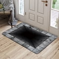 thumbnail image 1 of Uuiauoio 3D Optical Illusion Rug Non Slip 3D Carpet Bottomless Hole Optical Illusion Area Rug Floor Mat for Use for Pet Mat Play Living Room Bedroom Porch Entrance Decor, 1 of 6