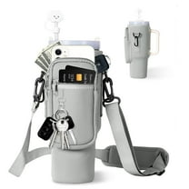 Uuiauoio 40oz Tumbler with Handle and Lid, Double-Wall Insulated Cup for Hot and Cold Beverages, Leak-Proof Travel Mug for Car, Gym, and Outdoor Activities, Reusable Stainless Steel Water Bottle