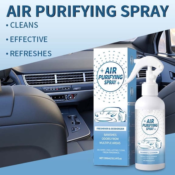 Uuiauoio Air Re-Fresher Odor Fighting Spray, New Car Scent,Convenient Air Freshener that Instantly Fights Odors and Leaves Behind a Long-Lasting New Car Scent, 10.14 fl oz Trigger Spray