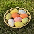 thumbnail image 1 of Uuiauoio Artificial Easter Eggs Mini Plastic Speckled Pastel Easter Eggs Table Decorations Fake Colorful Easter Egg for Easter Basket Stuffers Fillers Crafts Spring Party Garden Decor, 1 of 6