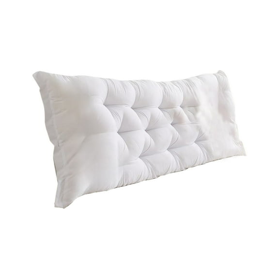 Uuiauoio Bed Bolster Pillow Reading Headboard Pillow Backrest Support Cushion for Sitting in Bed Daybed Pillows Soft,Bedside Cushion Bedroom Cushion Bed Back