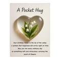 thumbnail image 1 of Uuiauoio Birth Flower Pocket Hug, Birthday Flowers Pocket Hug, Friendship Gift for Sister Family Brother Colleague, Included Blessing Card, 1 of 3