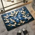 thumbnail image 1 of Uuiauoio Butterfly Door Mat Indoor 23.62x15.74 Inch Entryway Area Rug, with Nature Style Floor Mats, Welcome Front Doormats for Bathroom Kitchen Bedroom Home Doormat Decor Gifts, 1 of 6