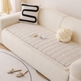 thumbnail image 1 of Uuiauoio Corduroy Sofa Cushion Cover Non-Slip Plush Slipcover Protector for Living Room Furniture, Modern Elastic Stretchable Sofa Mat, Washable Durable Pet-Friendly Home Decor for Couches, 1 of 6