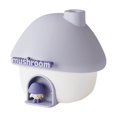 thumbnail image 1 of Uuiauoio Cute Mushroom House Humidifier, Small Cool Mist Humidifers, Mini Portable Air Humidifer with Night Light for Bedroom, Office, Car, Travel, Indoor Plants, 1 of 6