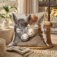 thumbnail image 1 of Uuiauoio Decorative Throw Pillow Covers 18x18 Inch Set of 1,Soft Textured Cushion Case,Modern Home Decor for Couch Bed Living Room, 1 of 7