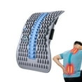 thumbnail image 1 of Uuiauoio Ergonomic Back Stretcher & Lumbar Support Board with Acupressure Nodes, for Yoga, Posture Correction, Pain Relief for Home, Office, and Travel Use, Spinal Decompression Device for Adults, 1 of 6