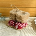 thumbnail image 1 of Uuiauoio Festive Red Fabric Christmas Boot Ornaments for Tree and Home Holiday Decorations, 1 of 4