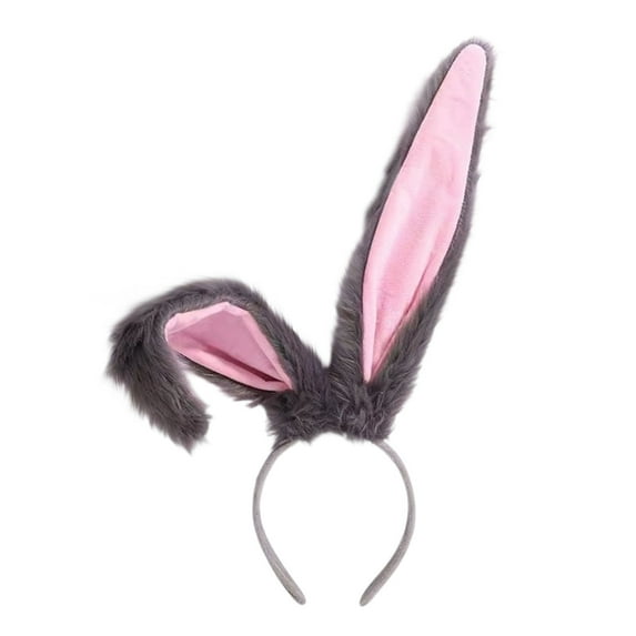 Uuiauoio Flexible Bunny Ears Headband for Easter Party Dress Up Holiday Celebration Accessory with Adjustable Band for Adults Women Girls