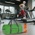 thumbnail image 1 of Uuiauoio Foldable Duffle Bag for Travel - Spare Travel Duffel Bag ，Portable Sports Gym Bag For Men Women Duffle Bag With Inner Pocket For Travel Sports Camping, 1 of 6