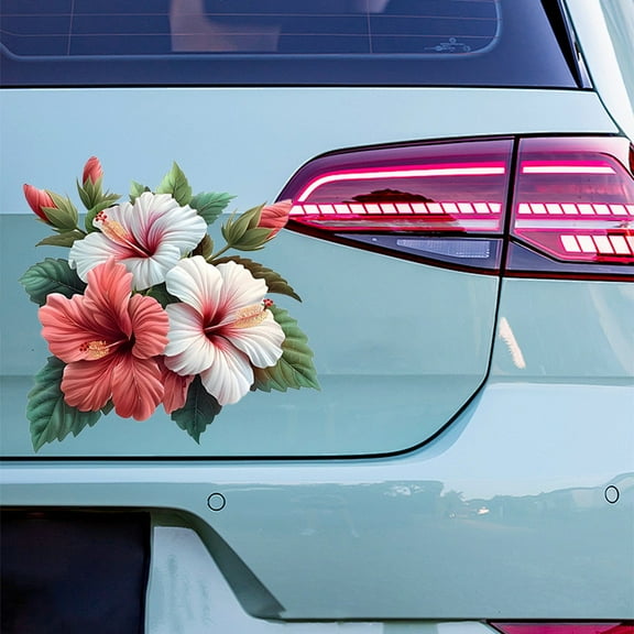 Uuiauoio The Gorgeous Rose Decorative Stickers - Self-Adhesive & Waterproof Decal for Cars, Motorcycles, Laptops, Walls, Toilet Seats & Tanks, Suitable for Holiday Home Decoration