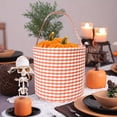 thumbnail image 1 of Uuiauoio Halloween Bags, Halloween Gingham Bags with Handle, Reusable Halloween Candy Basket Tote, Candy Bag Halloween Decoration Gifts for Halloween Party Favor, 1 of 6
