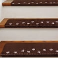 thumbnail image 1 of Uuiauoio Luminous Stair Treads, Non-Slip Self-Adhesive Step Mats with Paw Design, Glow in Dark Safety Carpet for Indoor Stairs, Anti-Skid Flooring Tread for Nighttime Visibility, 1 of 6