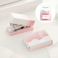 thumbnail image 1 of Uuiauoio Mini Desktop Stapler Set 2-Pack Plastic Material Includes 400 Staples Capacity Cute Gradient Design for Students Office Use Portable Fun Gift ,Mini Desktop Stapler, 1 of 7