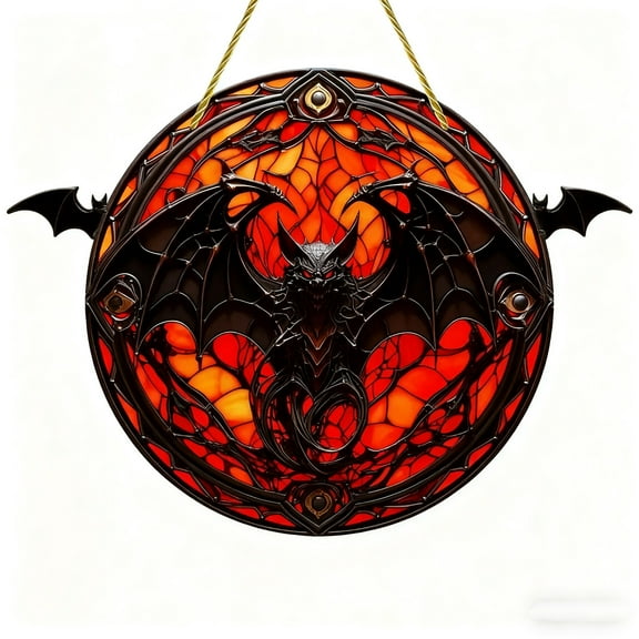 Uuiauoio Modern Acrylic Disc Wall Hanging with Glossy Finish, Lightweight Shatterproof Home Decor Art for Living Room, Bedroom, and Office, Decorative Ornament for Contemporary Interior Design