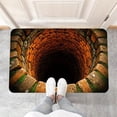 thumbnail image 1 of Optical Illusion Rug, 3D Rugs Optical Illusion Non-Slip Visual Trap Floor Mat for Indoor and Outdoor Use, Ideal for Doorway, Living Room, Bedroom and Porch Decor, 1 of 6