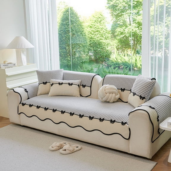 Uuiauoio Pet Couch Protector ,Dog and Cat Furniture Cover,Scratch-Proof, Non-Slip Design for All Sofa Sizes, Machine Washable,Suitable for Living Room, Bedroom (excluding Pillows)