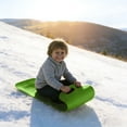 thumbnail image 1 of Uuiauoio Snow Sled for Adult Snow Slides Roll up Sled Plastic Sledding Snowboard with 2 Handles Lightweight High Speed Equipment, 1 of 5