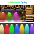 thumbnail image 1 of Uuiauoio Solar Fence Lights Outdoor - Solar Fence Lights Outdoor Waterproof LED, Fence Light Solar Powered for Outside, Backyard, Railing, Step, Patio,Wall and Home Improvement, 1 of 8