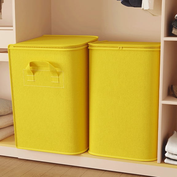 Uuiauoio Storage Bags,Clothes Blanket Storage Bins Foldable Closet Organizers with Reinforced Handle for Home Dorm Storage and Organization,Fabric Bags for Organizing Bed Sheets,Clothing,Comforters