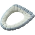 thumbnail image 1 of Uuiauoio Thicker Bathroom Toilet Seat Cover Pads, Soft Warmer Toilet Seat Cushion Cover Washable Fits Oval Toilet Seats, Autumn Winter Toilet Seat Covers, 1 of 4