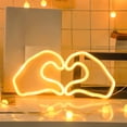 thumbnail image 1 of Uuiauoio Valentines Day Decorations for Party - Heart Decor Neon Sign,Lights Up Sign for Bedroom,Table,Home Room,Led Lamp Decor Gifts for Women and Teen Girls,Wedding Anniversary Romantic Night, 1 of 7