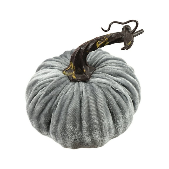 Uuiauoio Velvet Pumpkins Decor Super Soft Stuffed Cotton Fall Thanksgiving Halloween Home Party Decoration