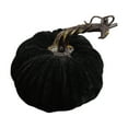 thumbnail image 1 of Uuiauoio Velvet Pumpkins Decor Super Soft Stuffed Cotton Fall Thanksgiving Halloween Home Party Decoration, 1 of 5