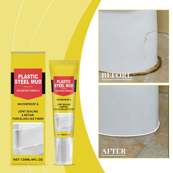 Uuiauoio Waterproof Sealant, Multi-Purpose Silicone Caulk for Kitchen Bathroom Sink Repair, Mold Resistant Adhesive for Tiles, Tubs, Showers, and Countertops,Flexible Sealant for Home Improvement