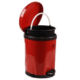 thumbnail image 1 of Uumitty 2.6 Gallon Round Step Trash Can, Compact Garbage Bin with Removable Inner Bucket, Small Step On Plastic Recycling Can, 1 of 6