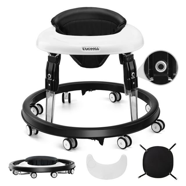 UuoeebbFolding AntiRollover Baby Activity Walker with Wheels 5