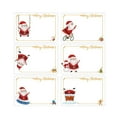 thumbnail image 1 of Uuowzo 1 Piece Christmas Tags Gift Label Stickers Self Adhesive Labels Gifts Large Blank Christmas Name Tags Gifts Santa Claus Indoor Christmas Decorations, Christmas Gifts for Family, Multicolor, 1 of 6