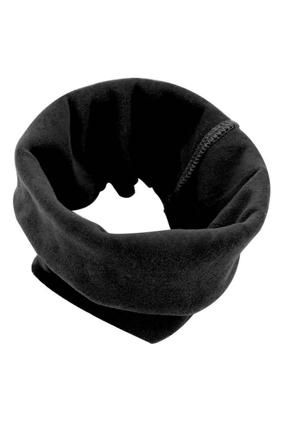 Calming Dog Ears Cover, Ear Flap Head Wrap for Noise Protection Dog, Hood Earmuffs for Anxiety Relief Grooming Bathing, Neck and Ears Warmer Ear Muff for Gifts for Friends Family, Black