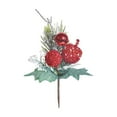 thumbnail image 1 of Uuowzo Christmas Picks Artificial Red Berry Stems Fake Holly Berries for Xmas Tree Ornaments DIY Wreath Vase Fireplace Decor Christmas Decoration Scene, 1 of 6