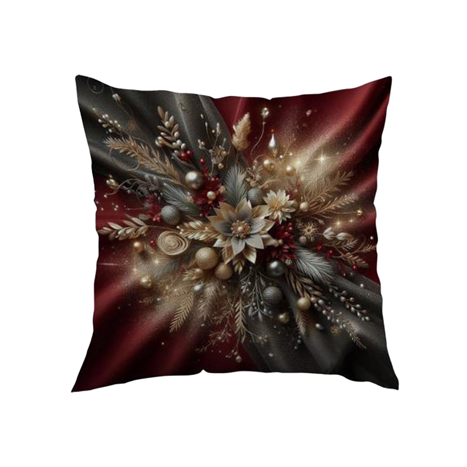 Uuowzo Christmas Pillow Covers 17.7x17.7 Inches Decorative Pillow Cases