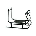 thumbnail image 1 of Uuowzo Elegant Metal Sleigh Candle Stand for Holiday Tabletop Decoration Ideal for Dinners Weddings and Creating A Warm Festive Ambience Indoor Outdoor Christmas Decorations, Black, 1 of 7