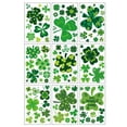 thumbnail image 1 of Uuowzo St Patricks Day Window Clings Decorations,Reusable Static Spring Shamrock Stickers for Glass Windows Door Wall Irish Saint Patricks Day Holiday St Pattys Decor, 1 of 6