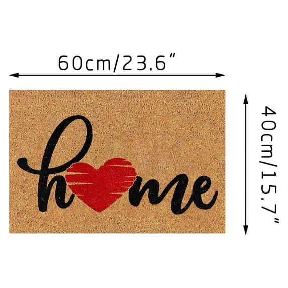 Uuowzo Valentine's Day Floor Mats Holiday Floor Mats Welcome Doormat Bathroom Bedroom Living Room Kitchen Outdoor Rugs Valentine's Day Gifts Home Decor Valentine's Day for Home Setting