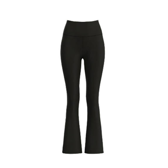 Uuszgmr Baby Pants For Boys Girls Kids Toddler Girls Spring Summer Solid Color Long Pants Yoga Leggings Flared Pants Black,Size:13-14 Years