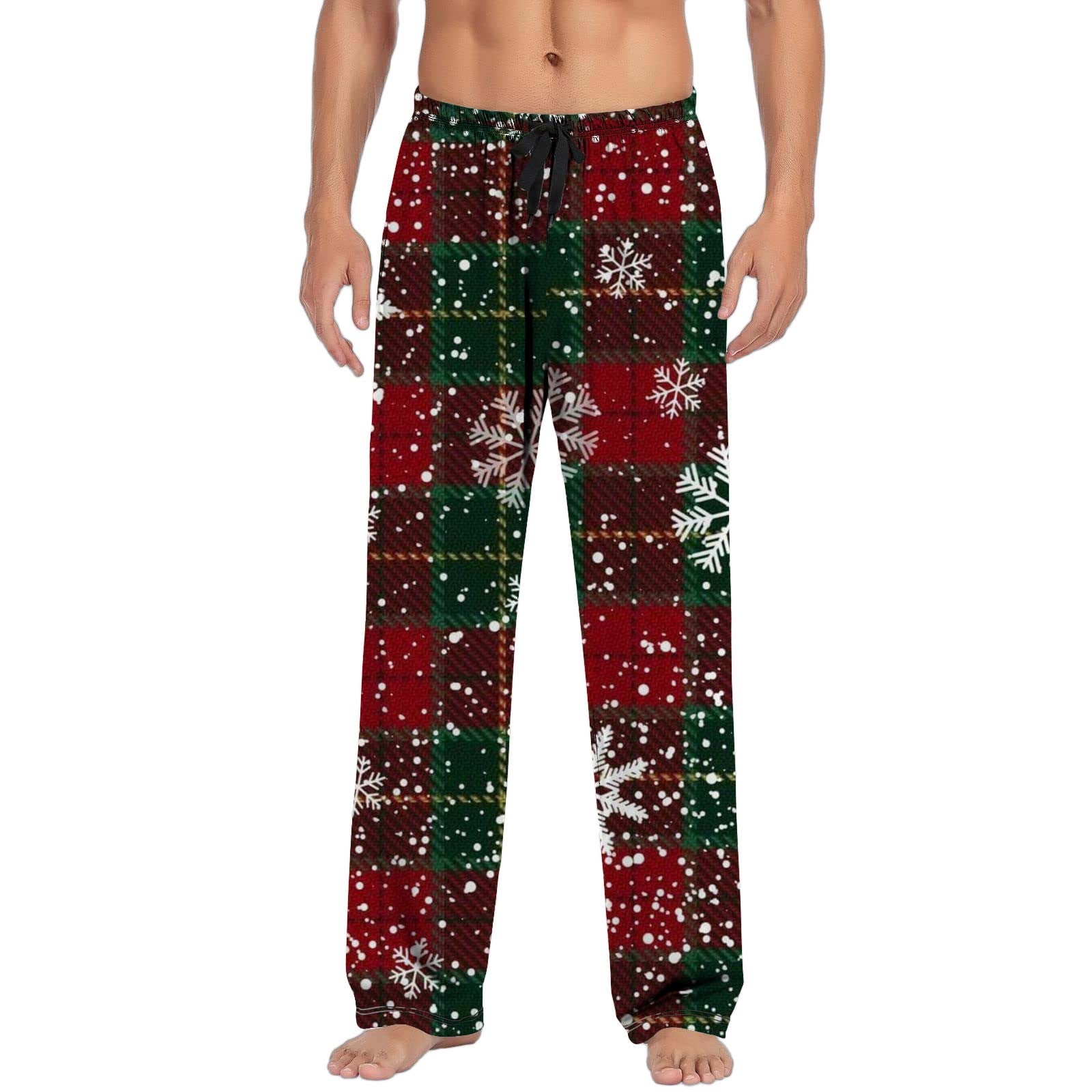 Christmas trousers mens best sale