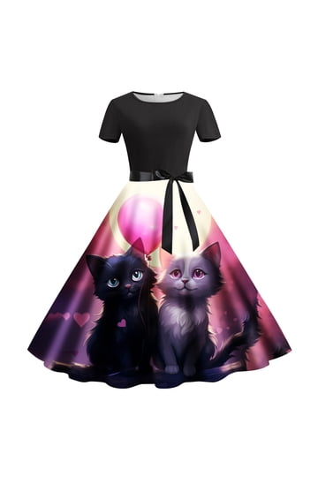 Womans Cat Dresses