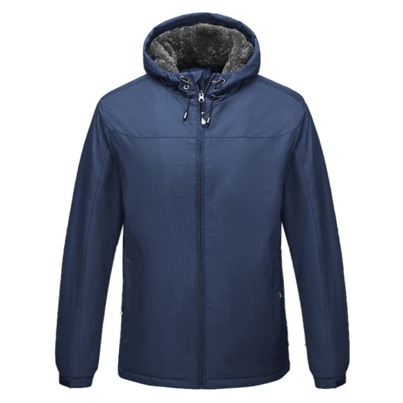 Uuszgmr Jacket For Mens Male Outdoor Jacket Water Proof Lined Hiking Winter Thick Warm Jacket Windproof Coat
