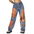 thumbnail image 1 of Uuszgmr Jeans For Women 2023 New Women Jeans Trendy 90S Jeans Booty Lifting Women Jeans Denim Straight Leg Women Jeans Jeans Ladies, 1 of 9