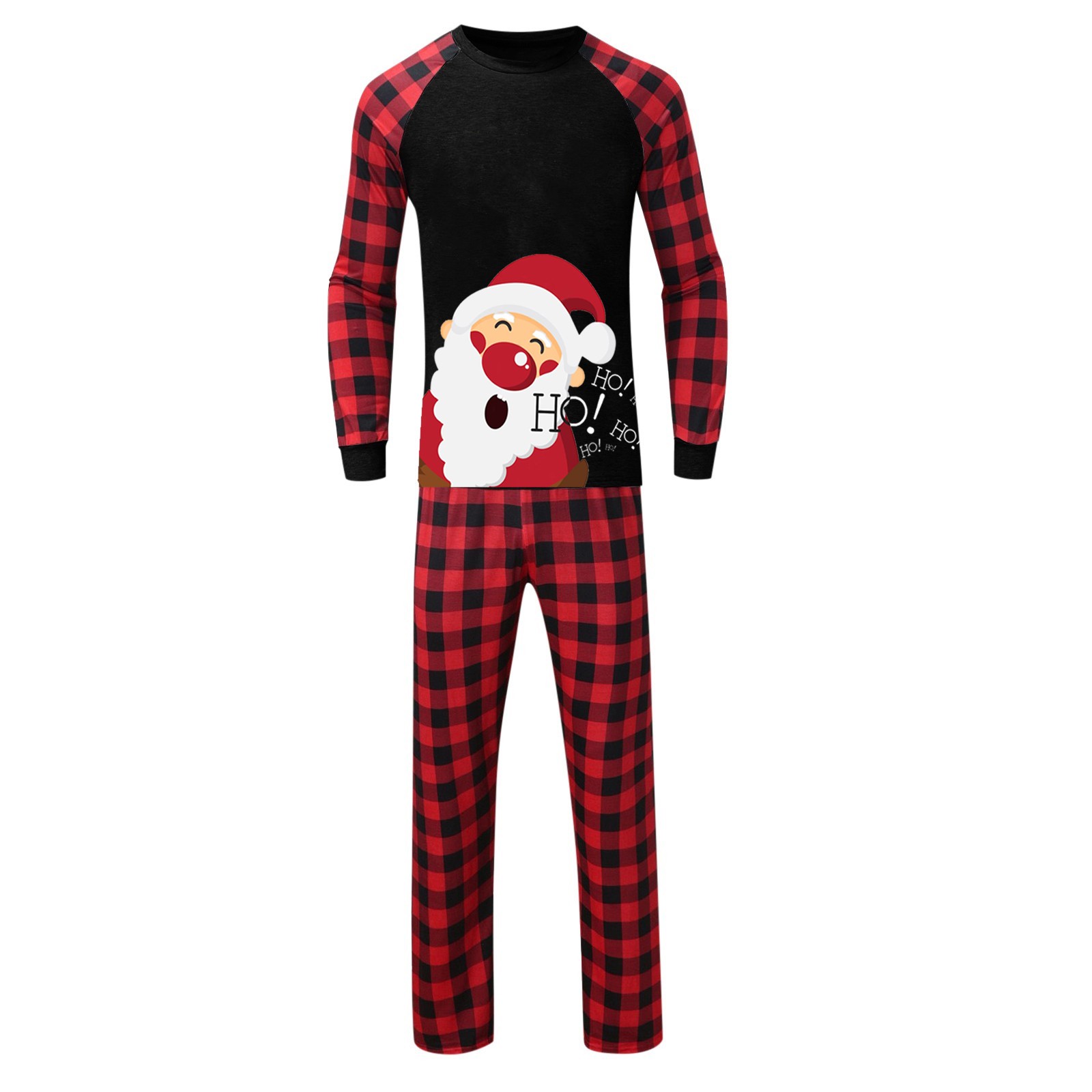 Uuszgmr Men Pajamas 1 Set Dad Christmas Pajamas Sets Two Piece Pajamas