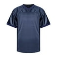 thumbnail image 1 of Uuszgmr Mens T Shirt Short Sleeve Fashion Simple Sports T Shirt Hip Hop Party Blank Football Top Daily Wear Going Out Tops Blue,Size:Xxxl, 1 of 4