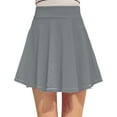 thumbnail image 1 of Uuszgmr Skirts For Women Plus Sizes High Waist Versatile Shorts Candy Colored Inner Anti Exposure Ideal With Any Skirt Comfort And Style,Size:Xl-Xxxxxl, 1 of 5