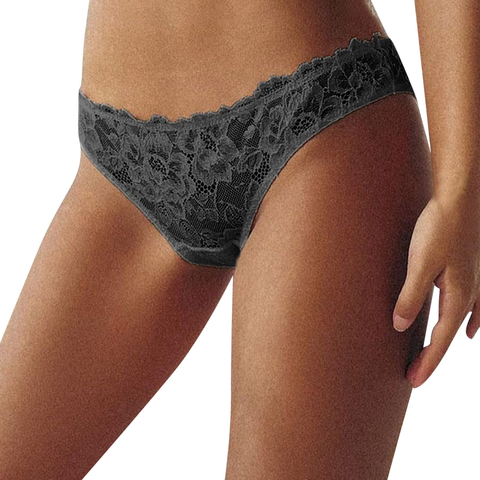Uuszgmr Womens Lingeries Lace Floral Crochet Lace Rhinestone Underwear  Panty For Wedding Night,Romantic Valentine'S Day And Every Hot Sweet
