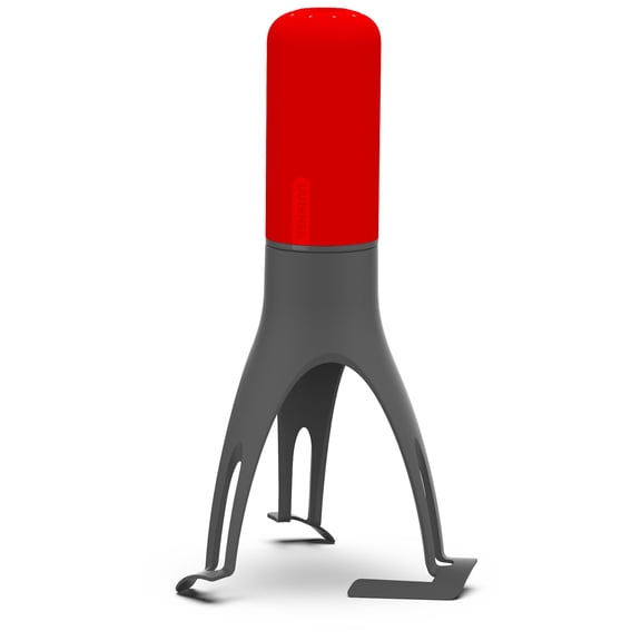 Uutensil Stirr Plus - The Unique Automatic Pan Stirrer with Timer - Rechargeable USB Stand - Red Y101