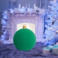 thumbnail image 1 of Uutvery 24 Inch Outdoor Christmas Inflatable Ball, Large PVC Lantern Style Holiday Decor, Festive Party Ambiance Ball for Yard Garden Patio and Courtyard Decoration, 1 of 6